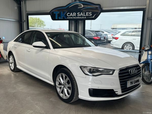 Audi A6 Saloon, Diesel, 2015, White