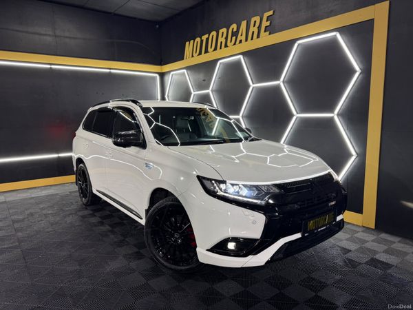 Mitsubishi Outlander SUV, Petrol Plug-in Hybrid, 2019, White