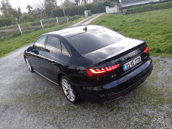 Audi A4 Saloon, Diesel, 2021, Black