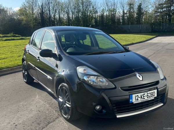 Renault Clio Hatchback, Petrol, 2012, Black