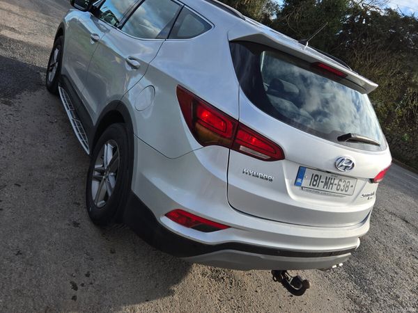 Hyundai Santa Fe SUV, Diesel, 2018, Grey