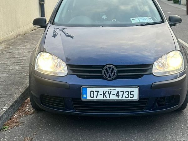 Volkswagen Golf Hatchback, Petrol, 2007, Blue