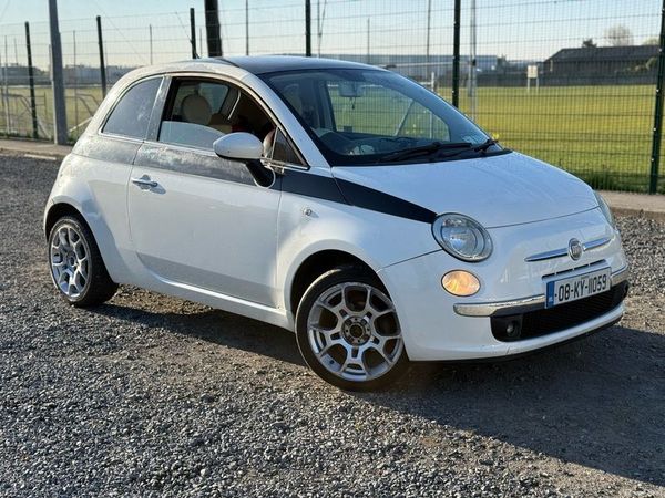 Fiat 500 Hatchback, Diesel, 2008, White