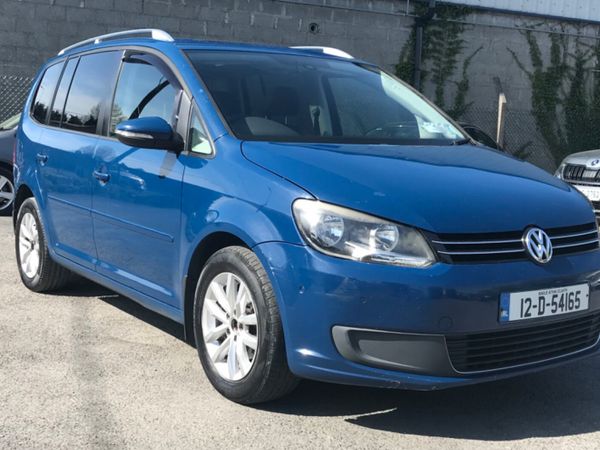Volkswagen Touran MPV, Diesel, 2012, Blue