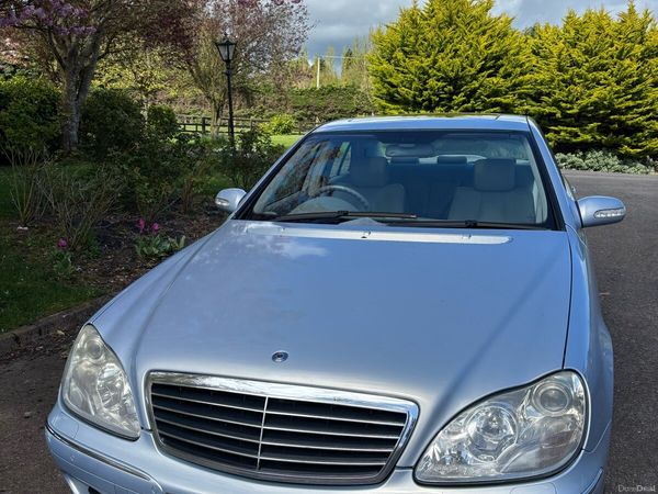 Mercedes-Benz S-Class Saloon, Diesel, 2003, Blue