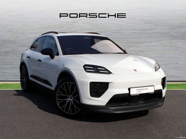 Porsche Macan SUV, Electric, 2026, White
