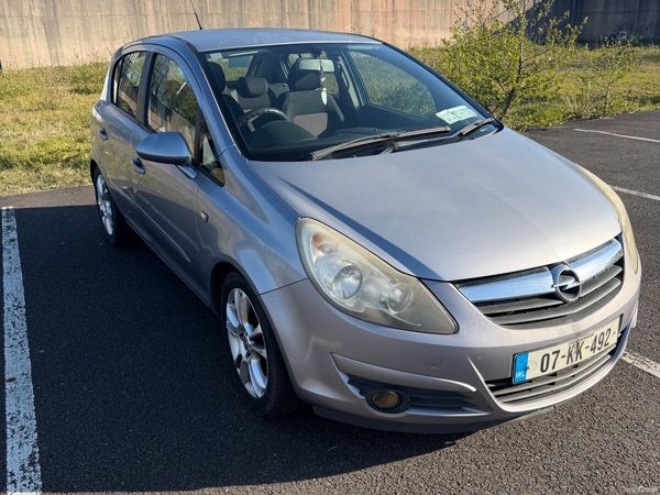 Opel Corsa Hatchback, Petrol, 2007, Silver