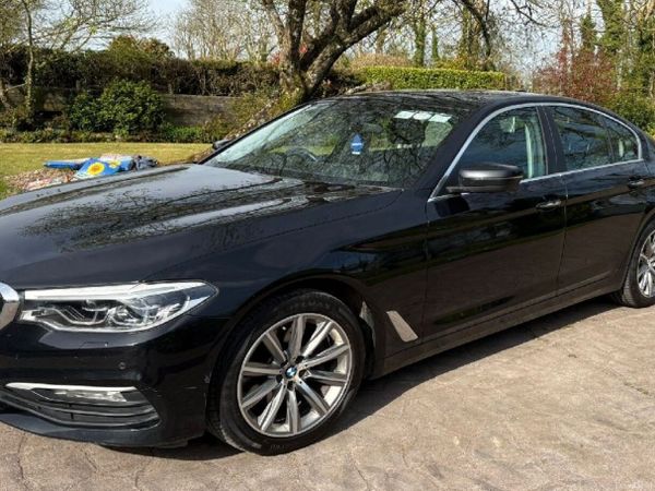 BMW 5-Series Saloon, Diesel, 2017, Black