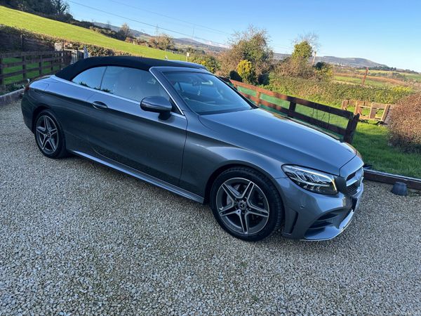 Mercedes-Benz C-Class Convertible, Petrol Hybrid, 2019, Grey