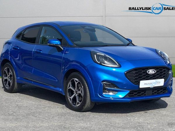 Ford Puma SUV, Petrol Hybrid, 2025, Blue