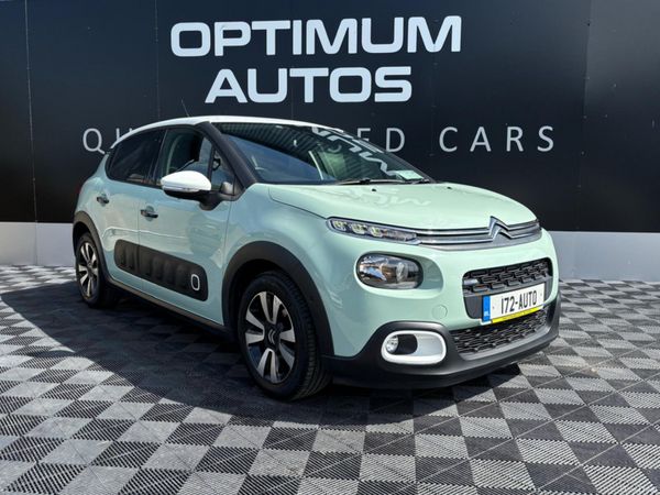 Citroen C3 Hatchback, Petrol, 2017, Blue