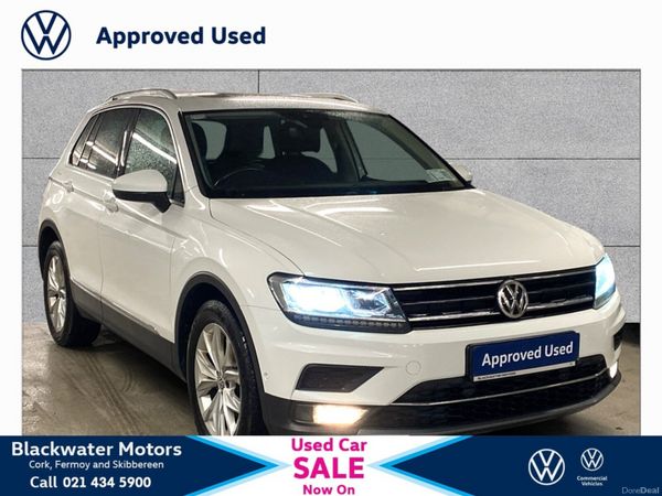 Volkswagen Tiguan Estate, Diesel, 2019, White