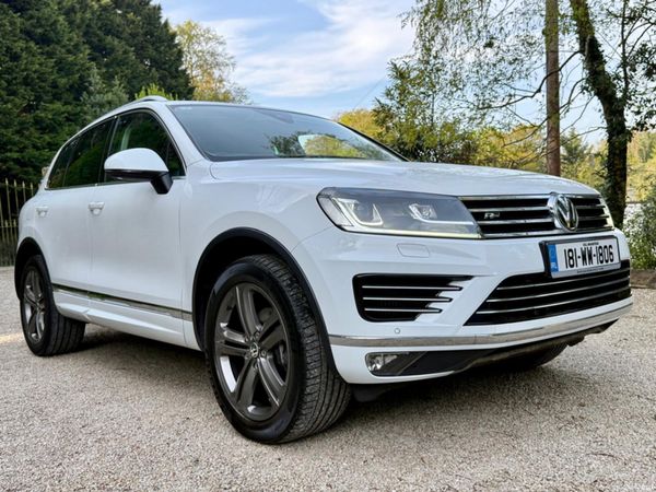 Volkswagen Touareg SUV, Diesel, 2018, White