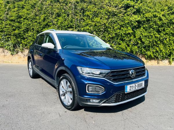 Volkswagen T-Roc SUV, Diesel, 2021, Blue