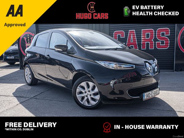 Renault Zoe Hatchback, Electric, 2014, Black