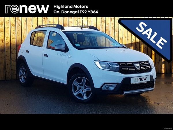 Dacia Sandero Stepway Hatchback, Petrol, 2021, White
