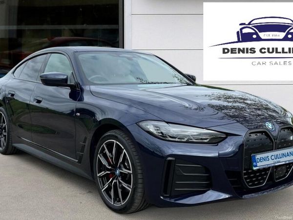 BMW i4 Saloon, Electric, 2022, Blue