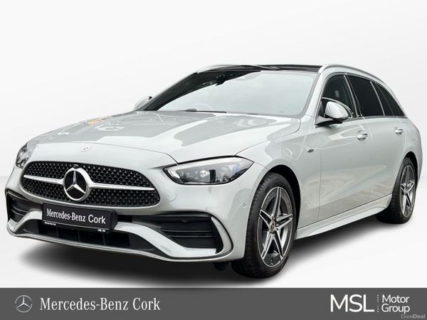 Mercedes-Benz C-Class Estate, Petrol Hybrid, 2025, Grey
