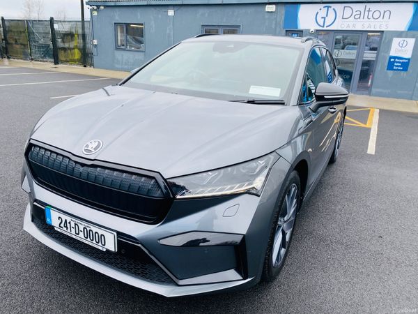 Skoda Enyaq SUV, Electric, 2024, Grey