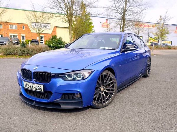 BMW 3-Series Saloon, Diesel, 2014, Blue