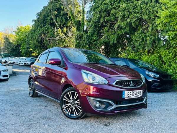 Mitsubishi Mirage Hatchback, Petrol, 2016, Red