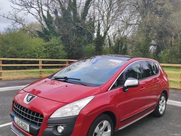 Peugeot 3008 MPV, Diesel, 2012, Red