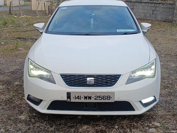 SEAT Leon Hatchback, Diesel, 2014, White