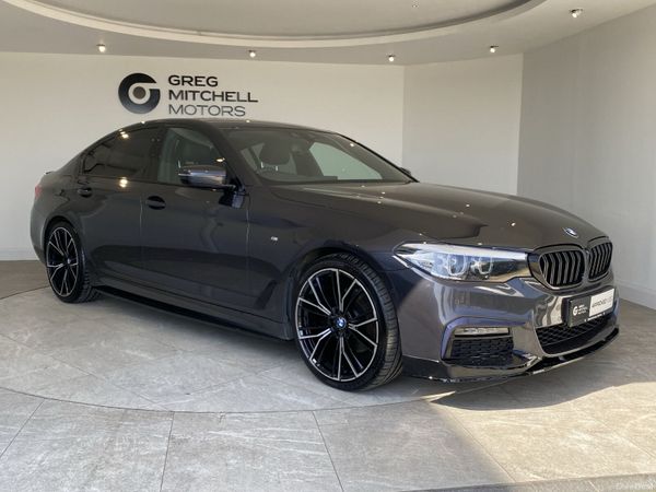 BMW 5-Series Saloon, Diesel Hybrid, 2020, Grey