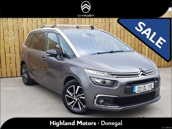 Citroen Grand C4 Picasso MPV, Diesel, 2022, Grey
