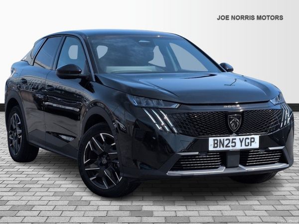 Peugeot 3008 SUV, Petrol Hybrid, 2025, Black