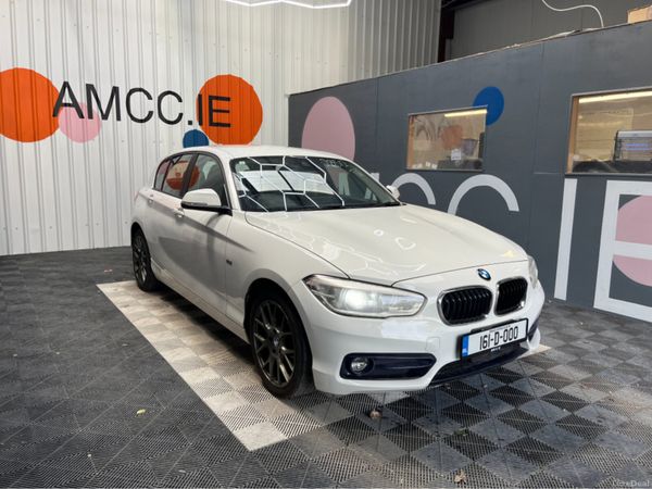 BMW 1-Series Hatchback, Diesel, 2016, White