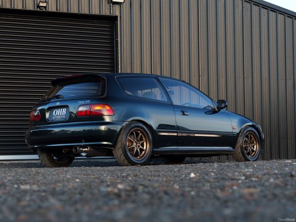 Honda Civic Hatchback, Petrol, 1992, Green
