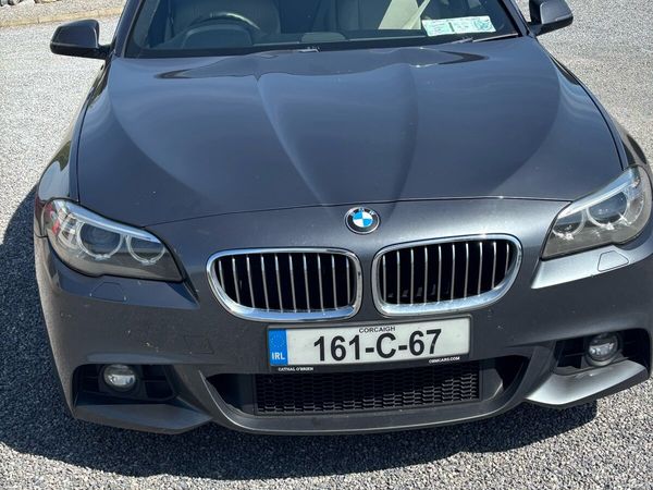BMW 5-Series Saloon, Diesel, 2016, Grey