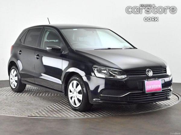 Volkswagen Polo Hatchback, Petrol, 2016, Black