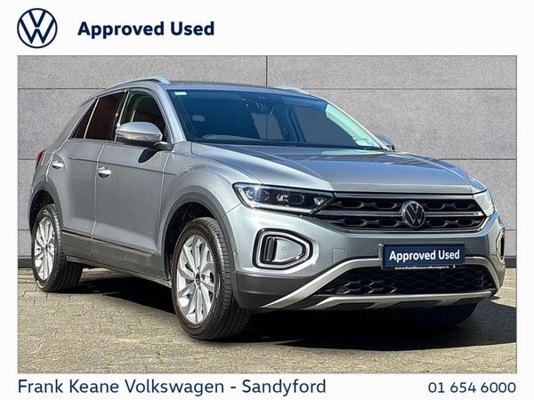 Volkswagen T-Roc SUV, Petrol, 2023, Silver