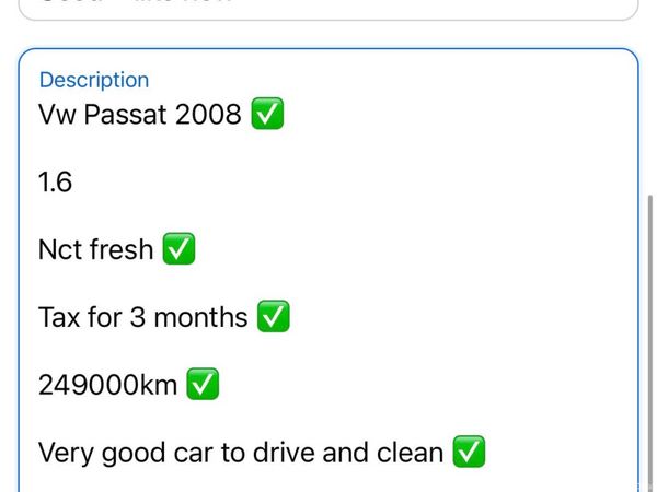 Volkswagen Passat Saloon, Diesel, 2008, Beige