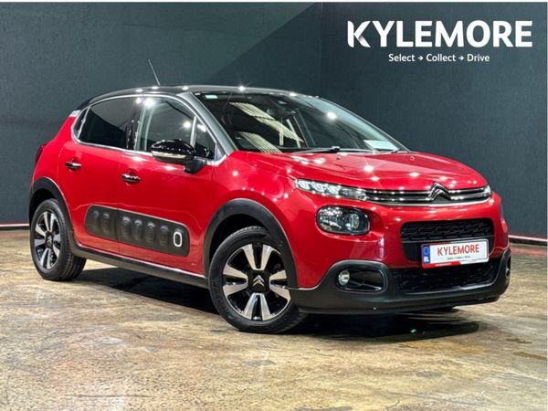 Citroen C3 Hatchback, Petrol, 2018, Red