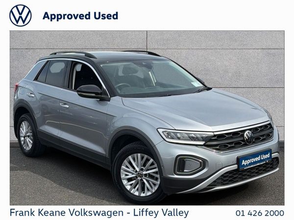 Volkswagen T-Roc SUV, Petrol, 2023, Silver