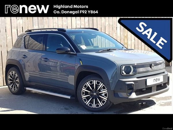 Renault 4 Hatchback, Electric, 2026, Grey