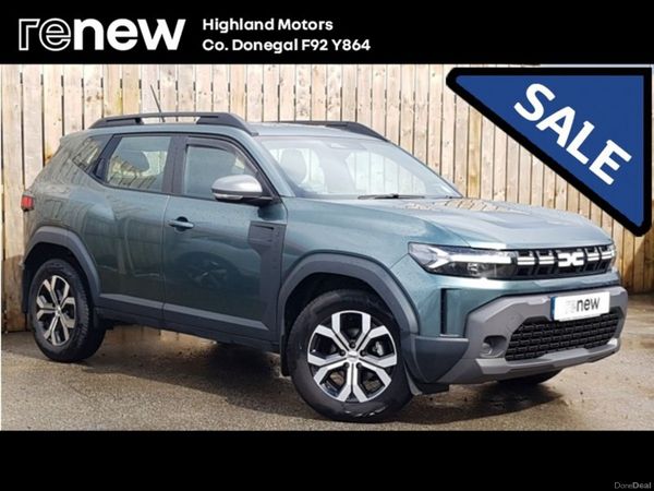 Dacia Duster SUV, Petrol Hybrid, 2025, Green