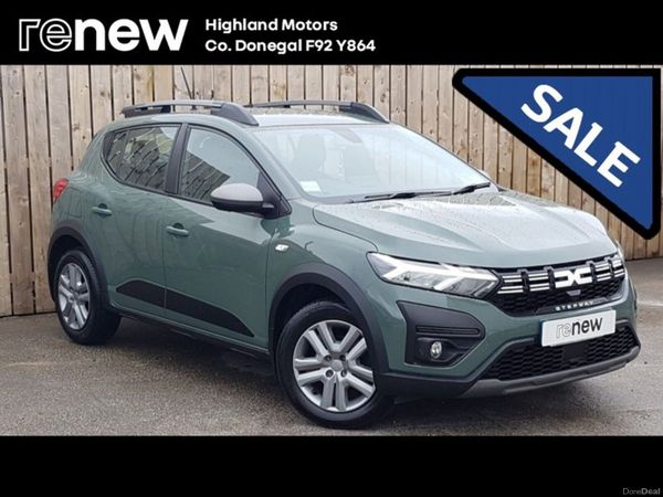 Dacia Sandero Stepway Hatchback, Petrol, 2023, Grey