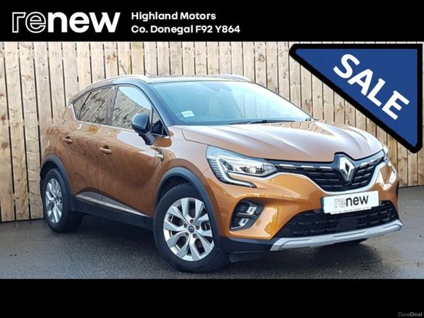 Renault Captur Hatchback, Petrol Plug-in Hybrid, 2021, Orange