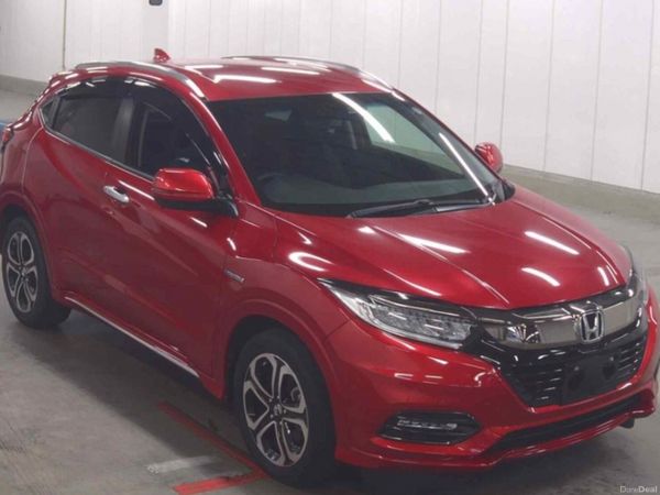 Honda Vezel SUV, Petrol Hybrid, 2020, Red