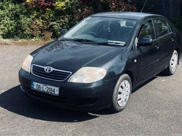 Toyota Corolla Saloon, Petrol, 2006, Black