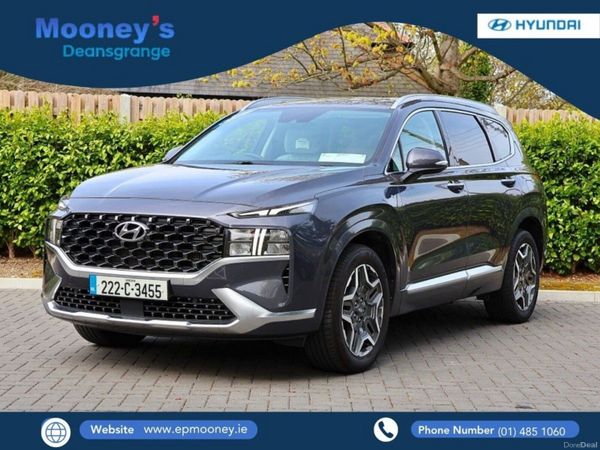 Hyundai Santa Fe SUV, Petrol Plug-in Hybrid, 2022, Blue