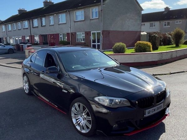 BMW 5-Series Saloon, Diesel, 2012, Black