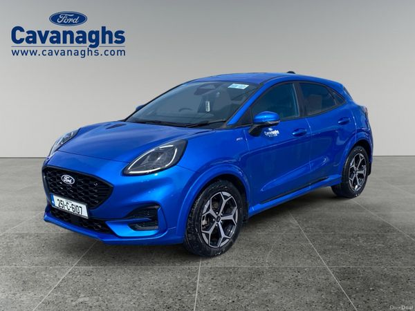 Ford Puma MPV, Petrol Hybrid, 2025, Blue