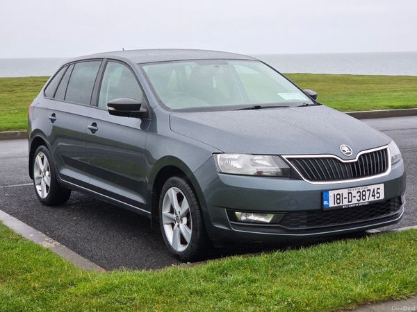 Skoda Rapid Hatchback, Petrol, 2018, Grey