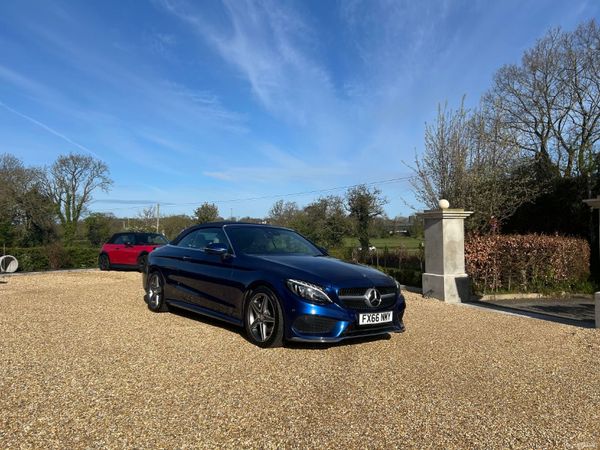 Mercedes-Benz C-Class Convertible, Diesel, 2016, Blue