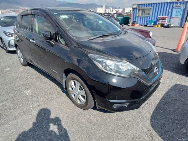 Nissan Note Hatchback, Petrol Hybrid, 2017, Black